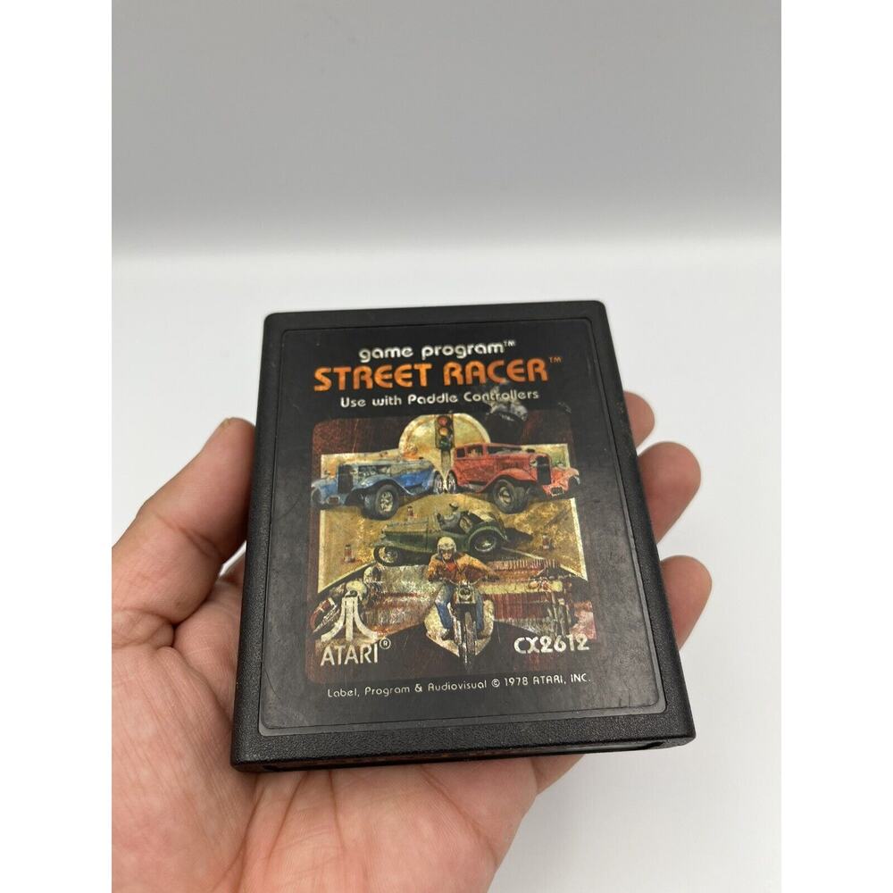 Street Racer - Atari 2600 - Tested & Working - Free Postage - Picture 2 of 5